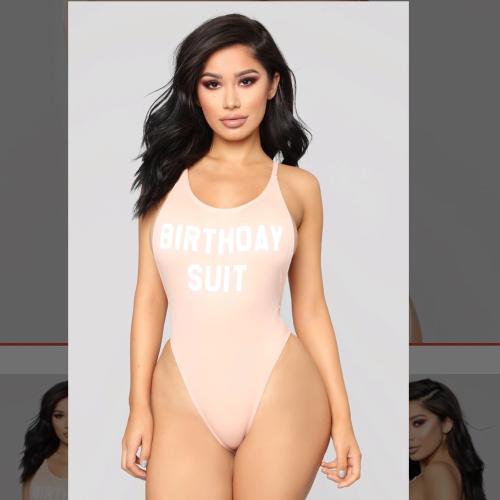 Birthday One piece Swimsuit!